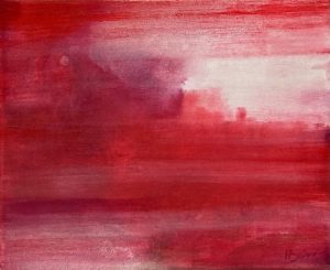 Kleines Rotes / 30x24 cm