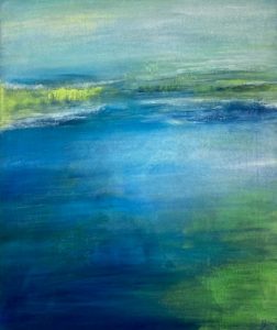 Eine Reise in die Tiefe / 60x50 cm