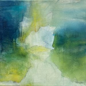 Inne halten / 40x40 cm
