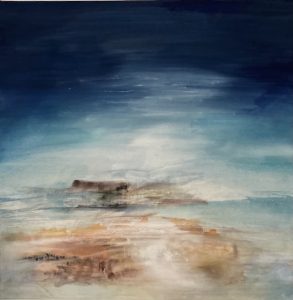 Küstenlandschaft / 60x60 cm
