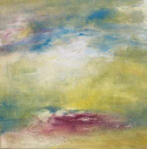 füreinander / miteinander 60x60 cm