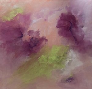 Frühlingswonne / 120x115 cm