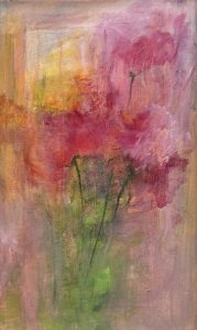 Zwischen Blüte und Licht / 30x50 cm