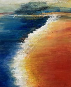 Goldene Küste / 50x60 cm