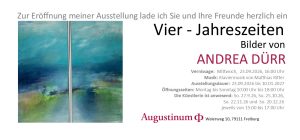 Flyer Ausstellung VIER JAHRESZEITEN